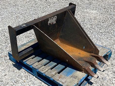 skid steer stump scoop bucket|used skid steer stump bucket.